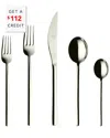 Mepra 20pc Flatware Set In Silver