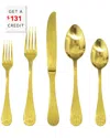 Mepra 20pc Flatware Set With $131 Credit
