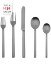 Mepra 20pc Flatware Set In Gray