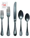 Mepra 20pc Flatware Set With $145 Credit In Silver