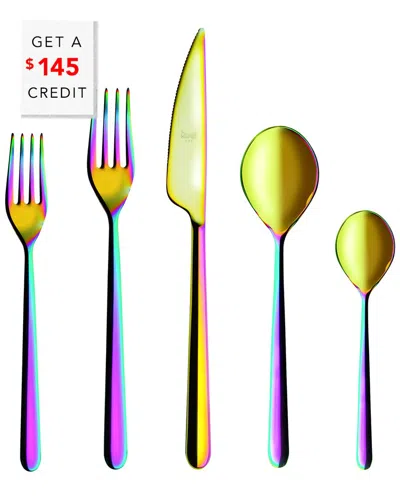 Mepra 20pc Flatware Set With $145 Credit In Multi