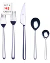 Mepra 20pc Flatware Set With $43 Credit