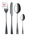 Mepra 20pc Flatware Set With $44 Credit In Gray