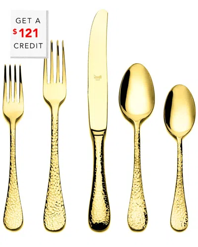 Mepra 20pc Set With $121 Credit In Gold