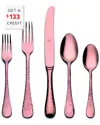 Mepra Epoque Flatware Set In Pink