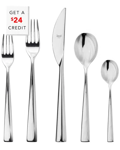 Mepra 20pc Set With $24 Credit In Silver