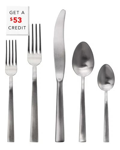 Mepra 20pc Set With $53 Credit In Silver