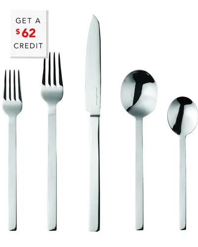 Mepra 20pc Set With $62 Credit In Silver