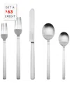 Mepra Stile Ice 20-piece Flatware Set In White