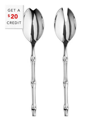 Mepra 2pc Bali Salad Serving Set In Gray