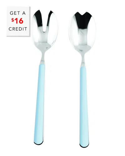 Mepra 2pc Salad Set With $16 Credit In Blue