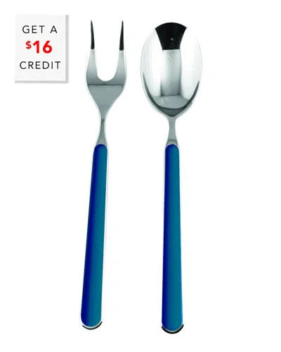 Mepra 2pc Serving Set With $16 Credit In Blue