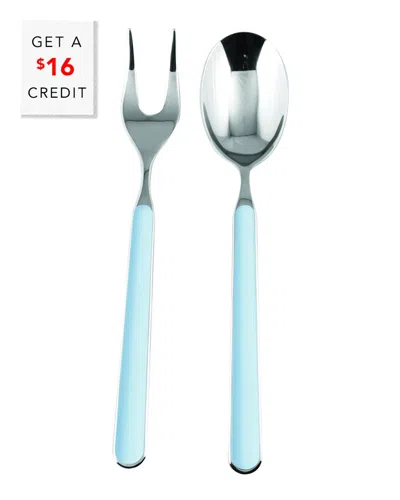 Mepra 2pc Serving Set With $16 Credit In Blue