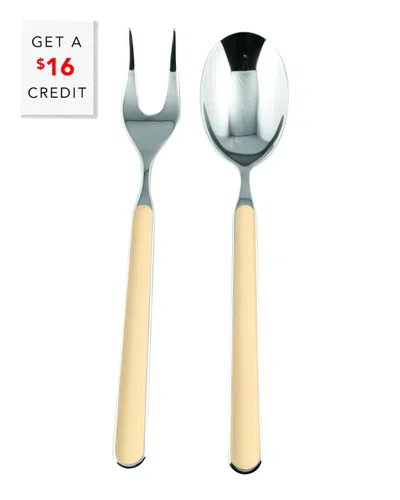 Mepra 2pc Serving Set With $16 Credit In Yellow