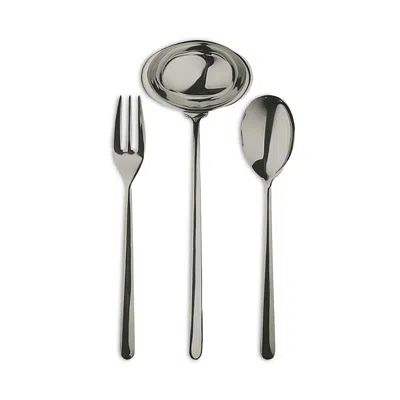 Mepra 3 Piece Serving Set In Gray