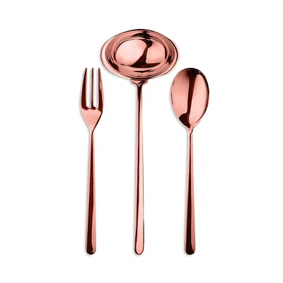 Mepra 3 Piece Serving Set In Pink