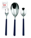 Mepra 3pc Serving Set With $23 Credit