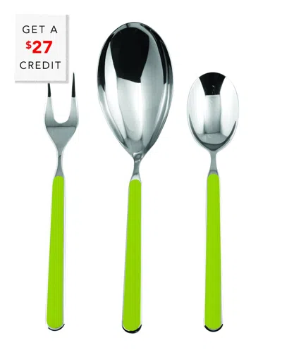 MEPRA MEPRA 3PC SERVING SET WITH $27 CREDIT