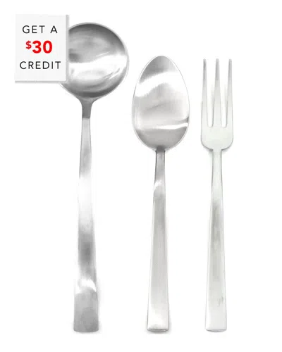 Mepra 3pc Serving Set With $30 Credit In Gray
