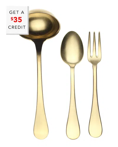 Mepra 3pc Serving Set With $35 Credit