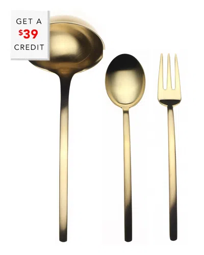 MEPRA MEPRA 3PC SERVING SET WITH $39 CREDIT