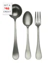 Mepra 3pc Serving Set In Silver