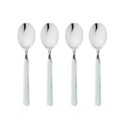 Mepra 4 Pcs Espresso Spoons Fant. Electric Blue