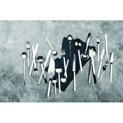 Mepra 5 Pcs Place Setting Stile With Steak Knife Stainless Steel