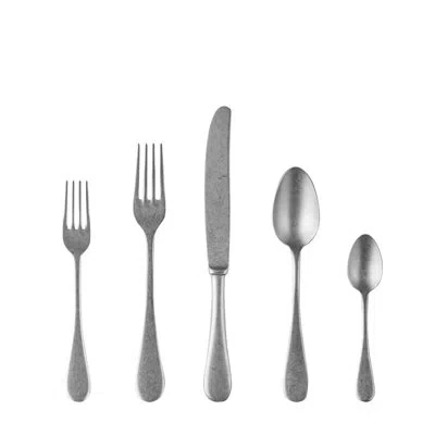 Mepra 5 Pcs Place Setting Vintage Stainless Steel