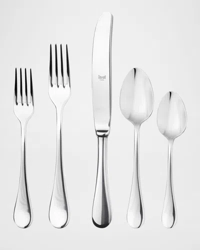 Mepra 5-piece Brescia Oro Place Setting Set In Silver