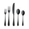 Mepra Natura 5-piece Cutlery Set In Black