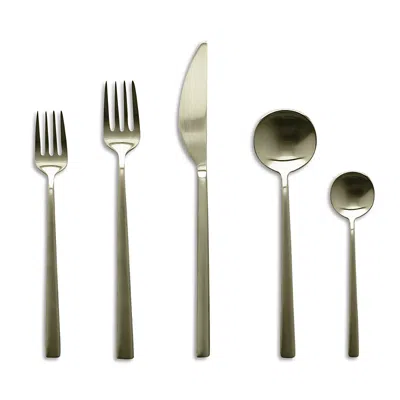 Mepra Movida 5-piece Place Setting In Champagne
