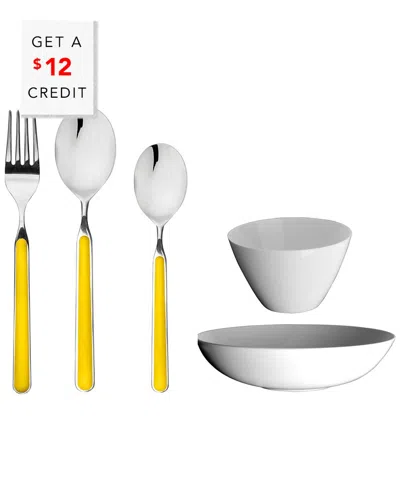 Mepra 5pc Fantasia Baby Set Bambin With $12 Credit In Yellow