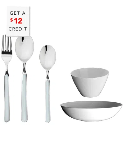 Mepra 5pc Fantasia Baby Set Bambino In White