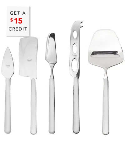 Mepra 5pc Fantasia Cheese Knives With $15 Credit In Multi