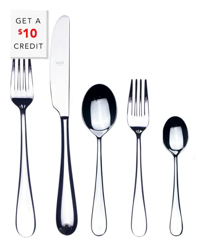 Mepra 5pc Flatware Set With $10 Credit In Blue