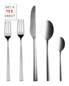 Mepra 5pc Flatware Set With $11 Credit In Gray