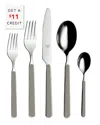 Mepra 5pc Flatware Set With $11 Credit