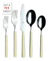 Mepra 5pc Flatware Set With $11 Credit