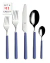 Mepra 5pc Flatware Set With $11 Credit