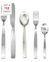 Mepra 5pc Flatware Set With $12 Credit In Silver