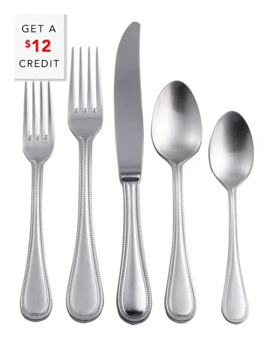 MEPRA MEPRA 5PC FLATWARE SET WITH $12 CREDIT
