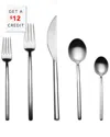 Mepra 5pc Flatware Set With $12 Credit