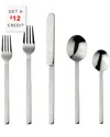 Mepra 5pc Flatware Set With $12 Credit
