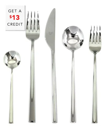 MEPRA MEPRA 5PC FLATWARE SET WITH $13 CREDIT