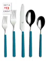 Mepra 5pc Flatware Set With $11 Credit