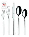 Mepra 5pc Flatware Set With $11 Credit In Black
