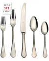 Mepra 5pc Flatware Set With $21 Credit