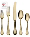 Mepra 5pc Flatware Set With $21 Credit