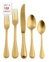 Mepra 5pc Flatware Set With $22 Credit